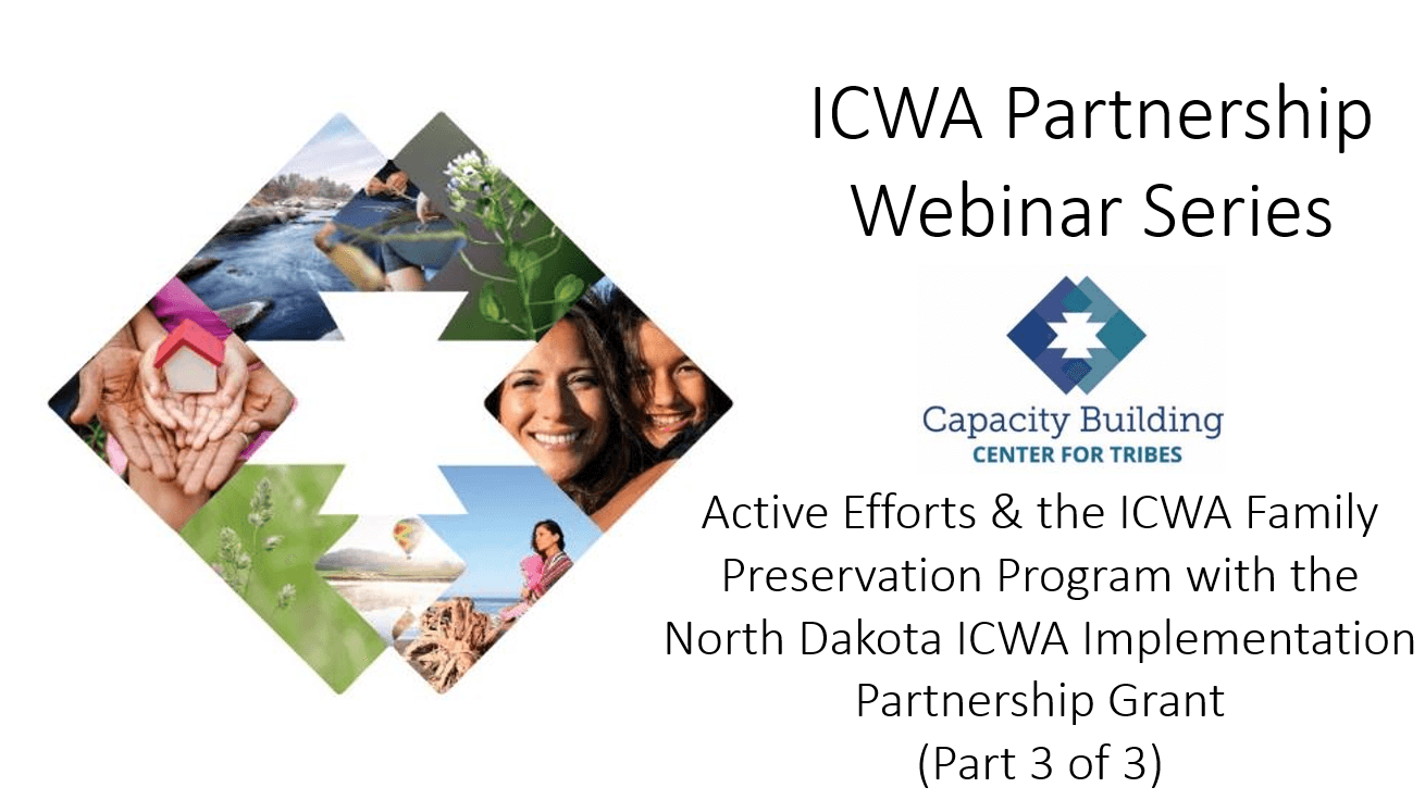 ICWA Partnership Website Series (3 of 3) 