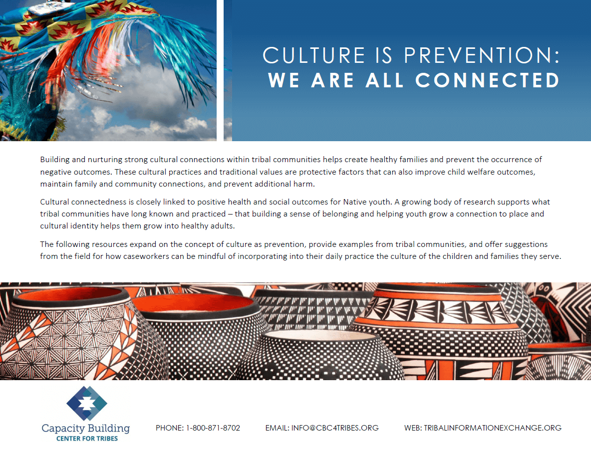 Culture is Prevention Resource cover